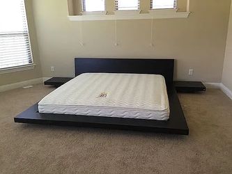 Modani king size bed with mattress