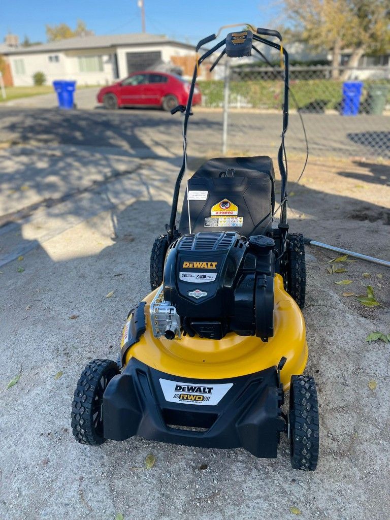 DEWALT21 163cc Briggs and Stratton 725Exi Engine Rear Wheel