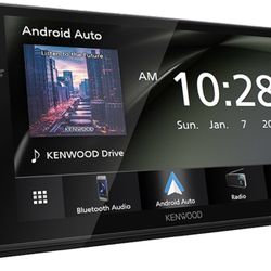  Kenwood  DMX40S On Sale 2-DIN 6.8" Capacitive Touchscreen Display Digital Multimedia Receiver with Wired Apple Carplay & Wired Android Auto, Built-In