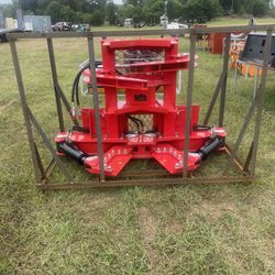 AGT Tree Shear for Skid Steer Tree Forestry Cut-Off with Grapple Pincher