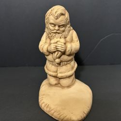 Vintage Provincial Mold ‘82 Kneeling Ceramic Santa 
