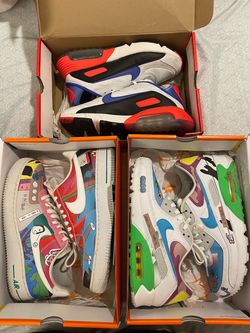Size 9 Men’s Nike Sneakers Bundle – 3 Pairs in Boxes