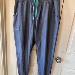 FIGS Jogger Scrub Pants XL Gray