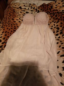 Nude maxi dress