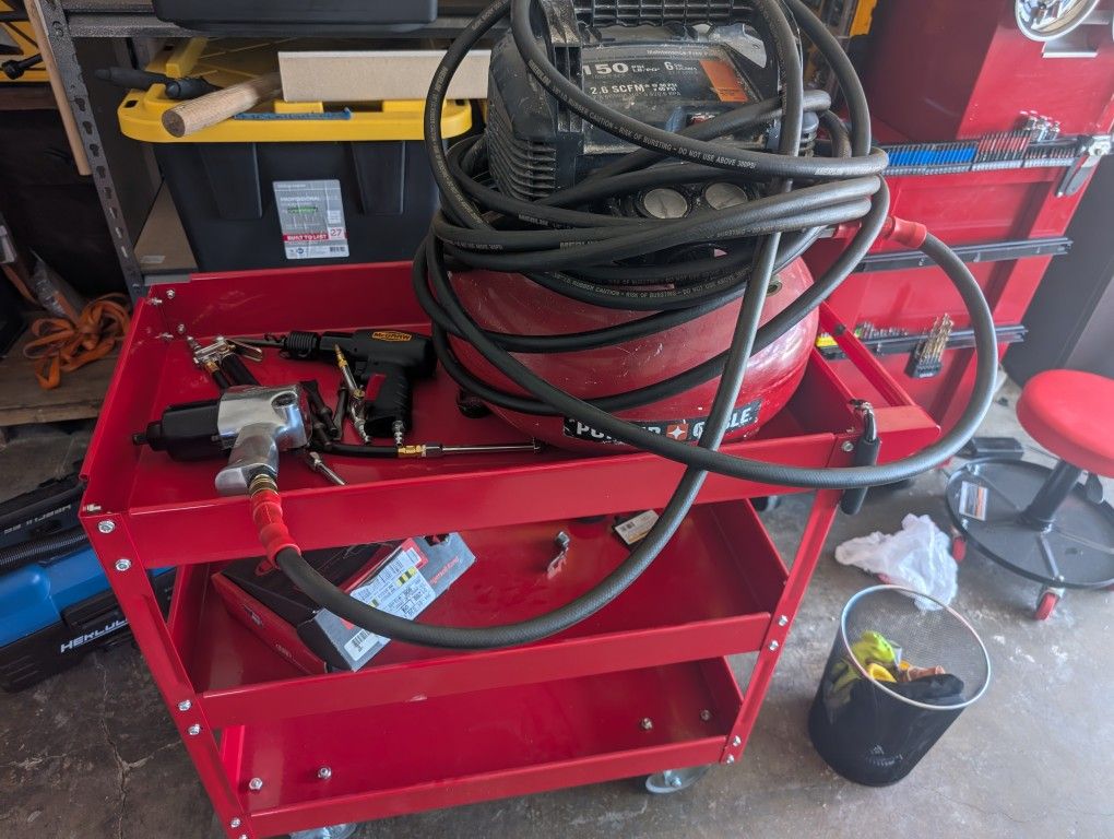 Air Compressor Service Cart