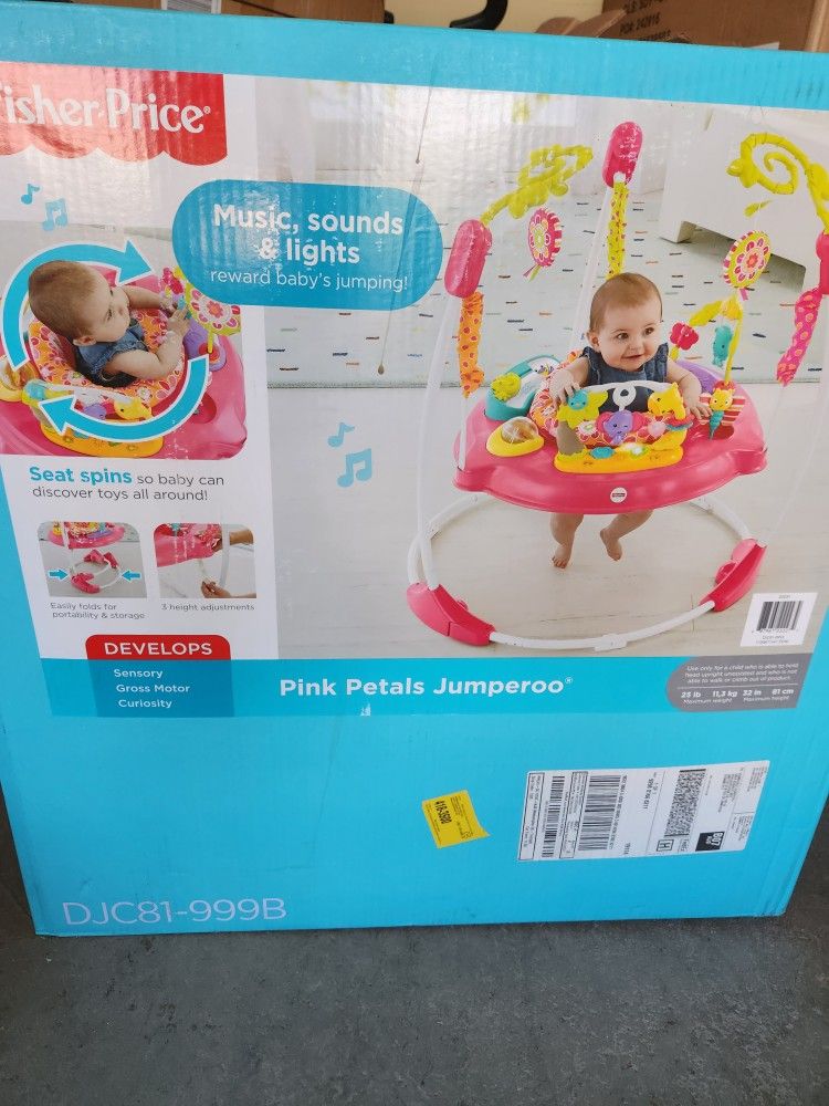Pink Petals Jumperoo