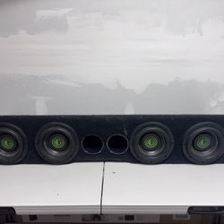 4-8” Gravity Warzone In Custom Speaker Box  Enclosure