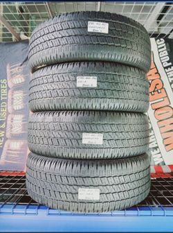 ✅️ 4 PRE-OWNED USED TIRES P275/60R20 GOODYEAR WRANGLER SR-A 275/60R20 TRUCK SUV ALL SEASON TRACTION 275/60/20