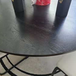 60in Round Dining Table Set $350.00