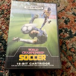 World Championship Soccer For Sega Genesis