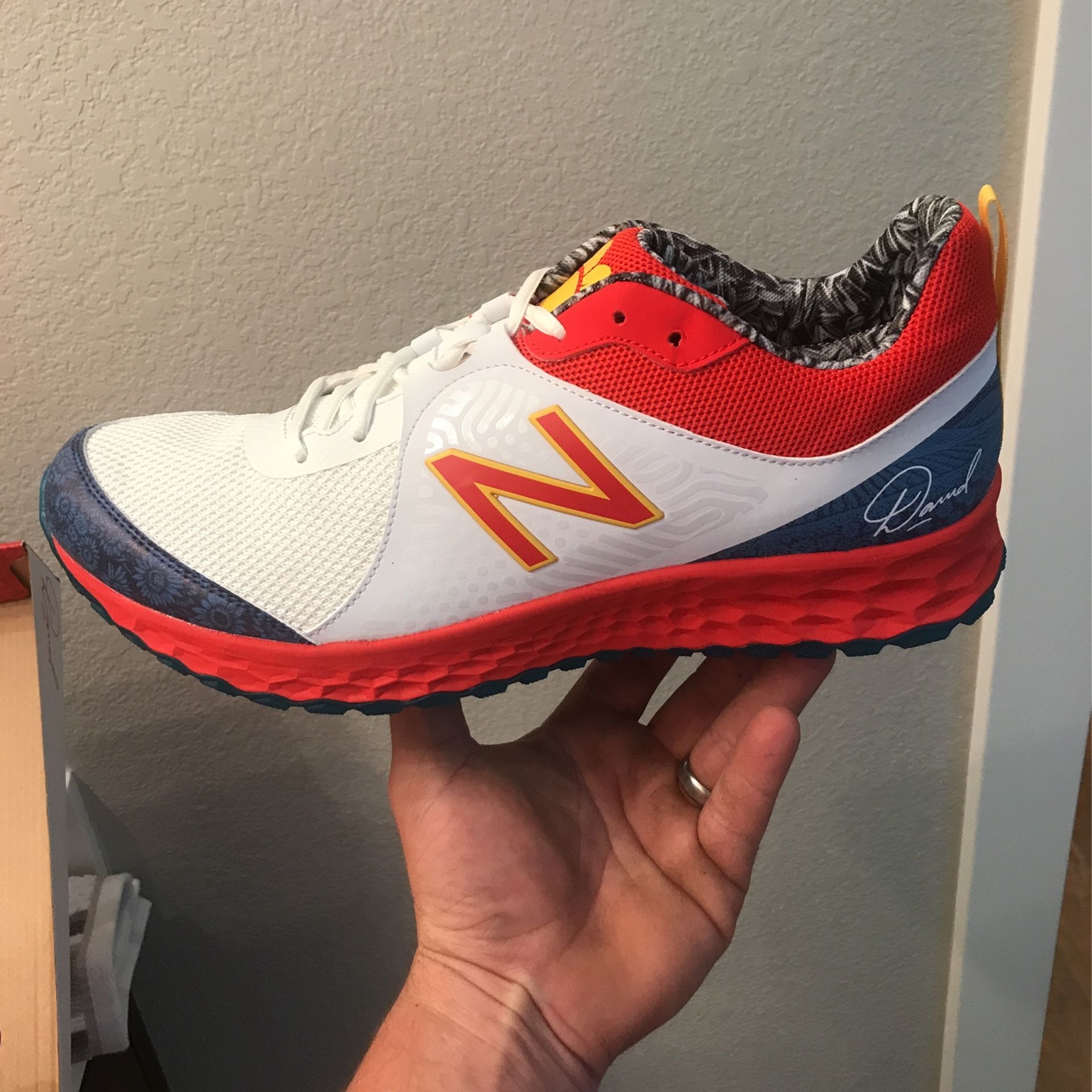 Sneakers New Balance David Sunflower Seeds Shirt New Balance David