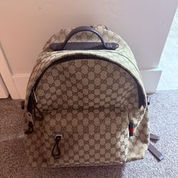 Original Gucci Backpack With Invoice
