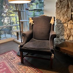 Vintage Wingback Chair 