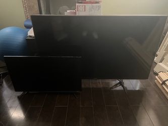 Two TVs – Samsung 55” & TCL Roku 32” – $100 OBOn