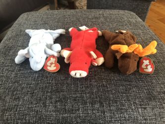 Teenie beanie babies