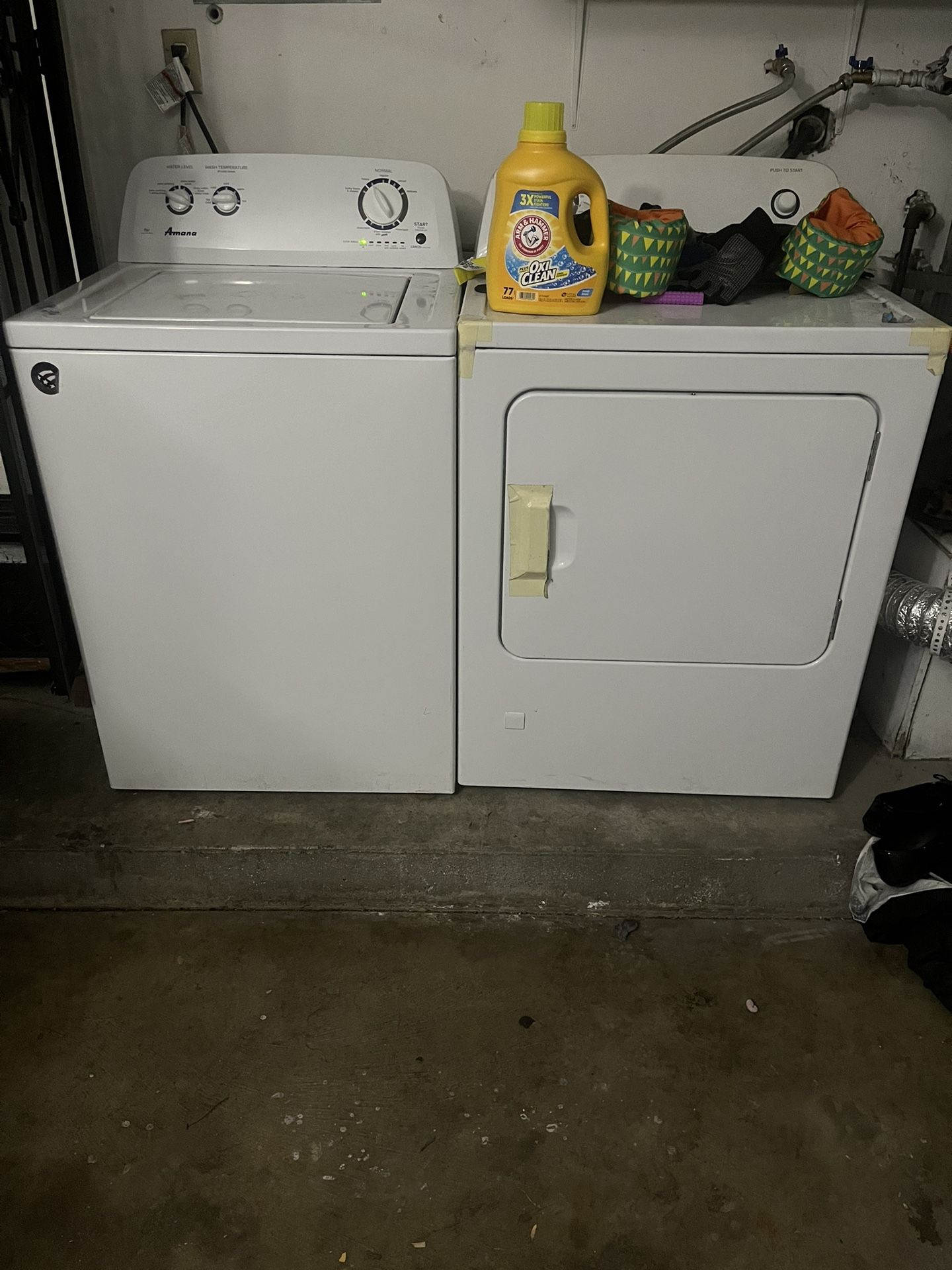 Used washer and dryer