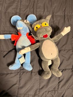 Itchy and scratchy dolls