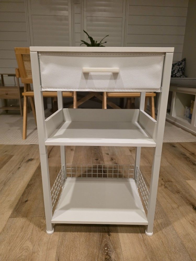 White Nightstand / Side Table