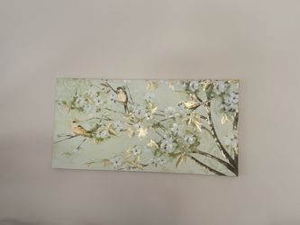 Birds and Blossoms Canvas Wall Art