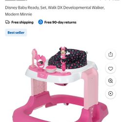 Minnie Mouse Baby Walker