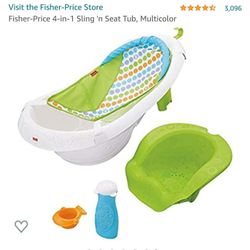 Fisher-Price 4-in-1 Sling 'n Seat Tub for baby