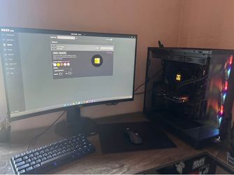 Gaming pc full set up