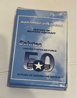 Vintage Air Force playing cards