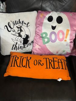 Halloween pillows