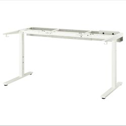 IKEA Mittzon White metal desk frame* NEW IN BOX.
