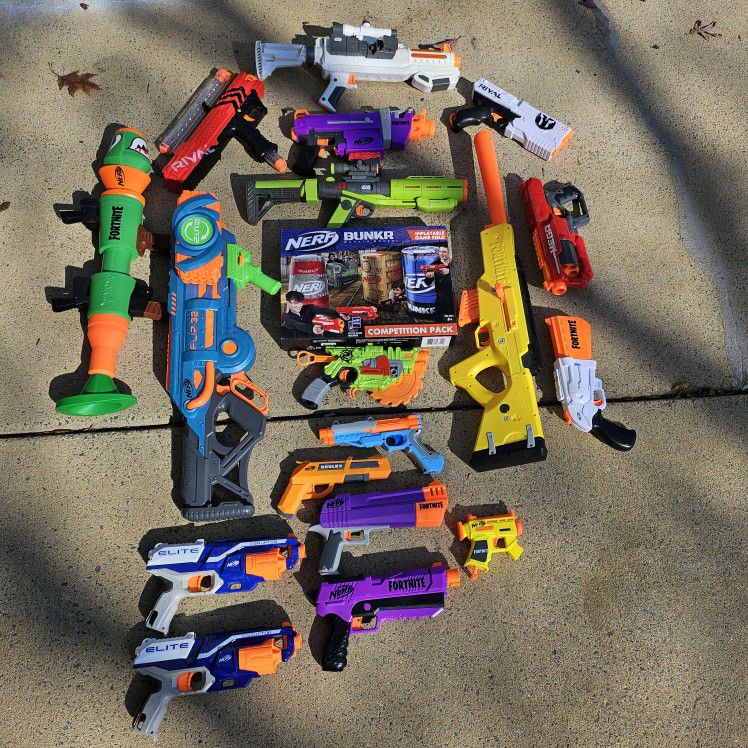 NERF Gun Lot