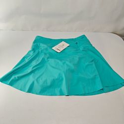 Small Athleta Ace Tennis Skorts turquoise blue shade
