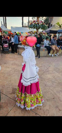 Traje Tipico Folcklor Mexicano 