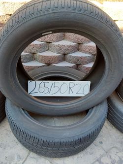265/50R20 Tires – Set of 2