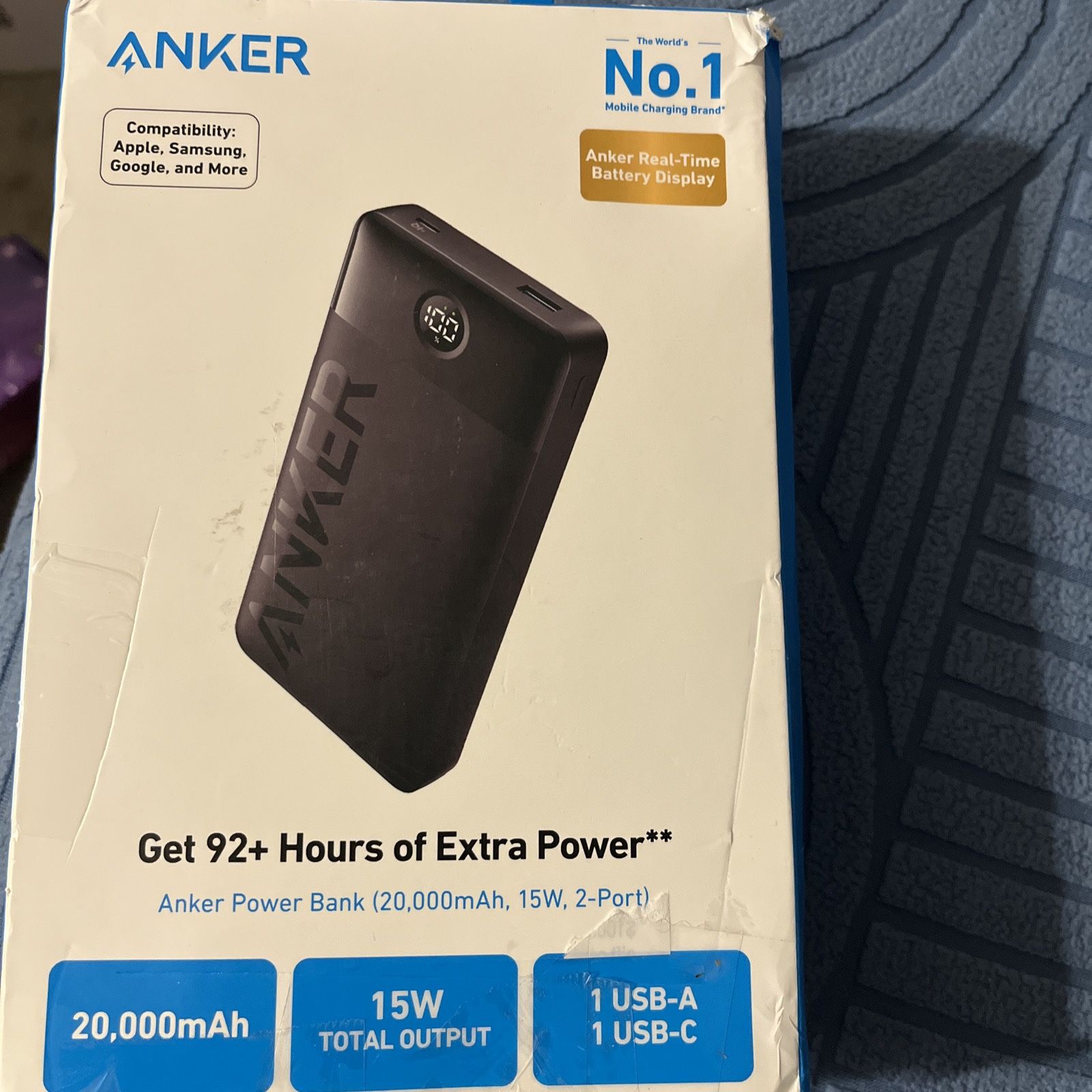 Anker Power Bank 20,000mah