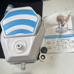 All for Paws Outdoor Dog Sprinkler Paw Activated Dog Step On Water Fountain Water Toys for Dogs Cooling and Hydration on Hot Summer Days, Includes Con