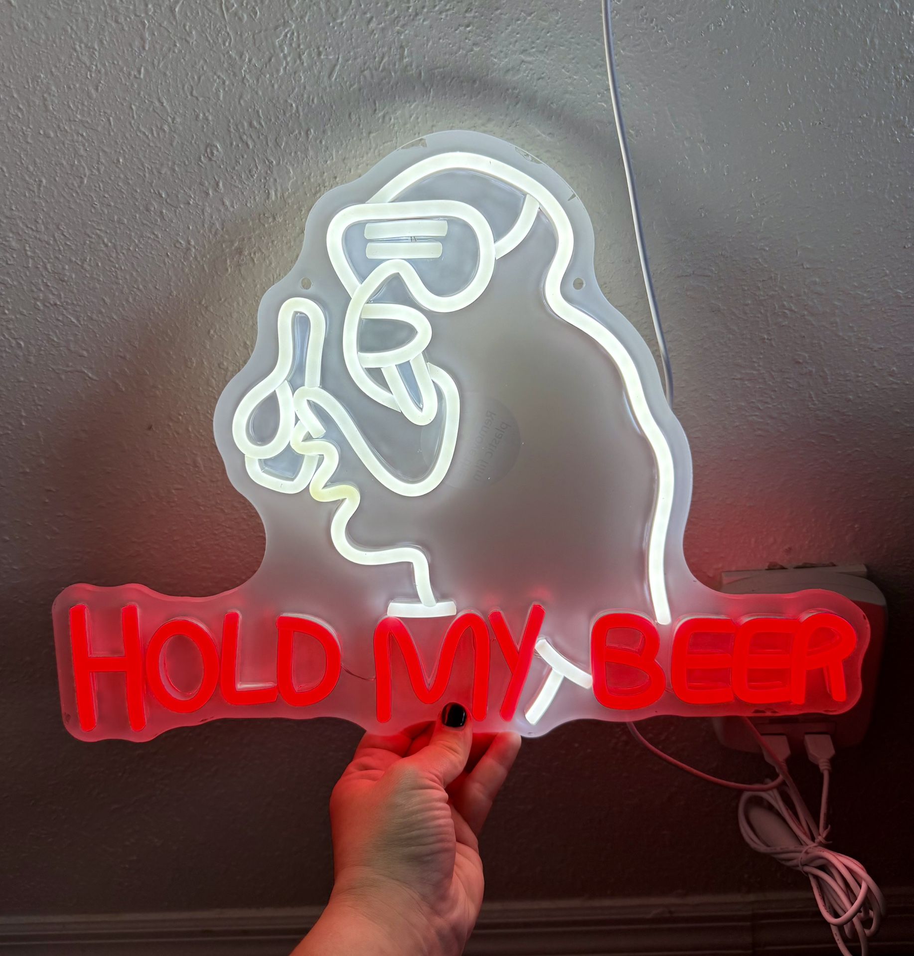 “Hold My Beer” Neon Led Sign