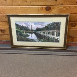 $300 Roger Bansemer Framed Artwork Limited Edition Lithograph Print