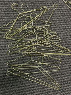 Gold Hangers