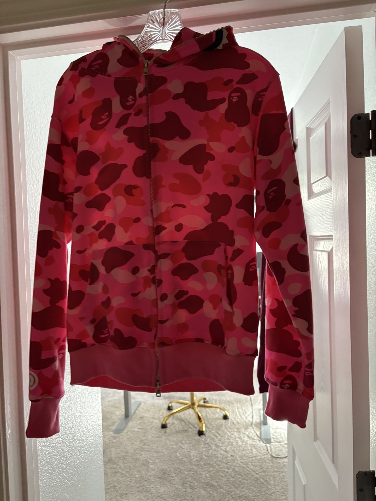 Pink Bape Size medium