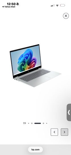 New HP laptop