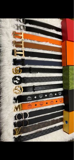 Designer men belts