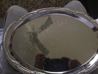 Edible Arrangements Silver Tray!