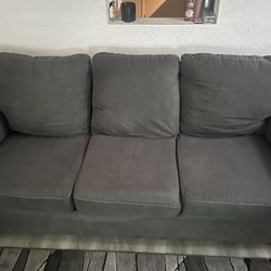 gray couches 