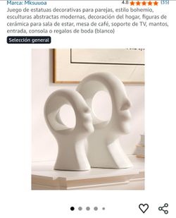 Estatuas debcabeza para decorar