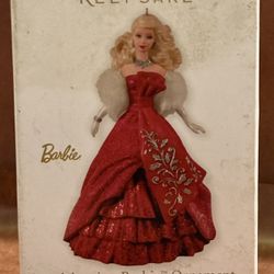 Hallmark Barbie doll Christmas ornament collectible