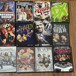 Lot outlet Of 12 Wrestling Dvds