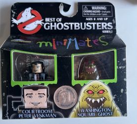 Minimates Ghostbusters Series 2 Courtroom Peter Venkman Exclusive Figures