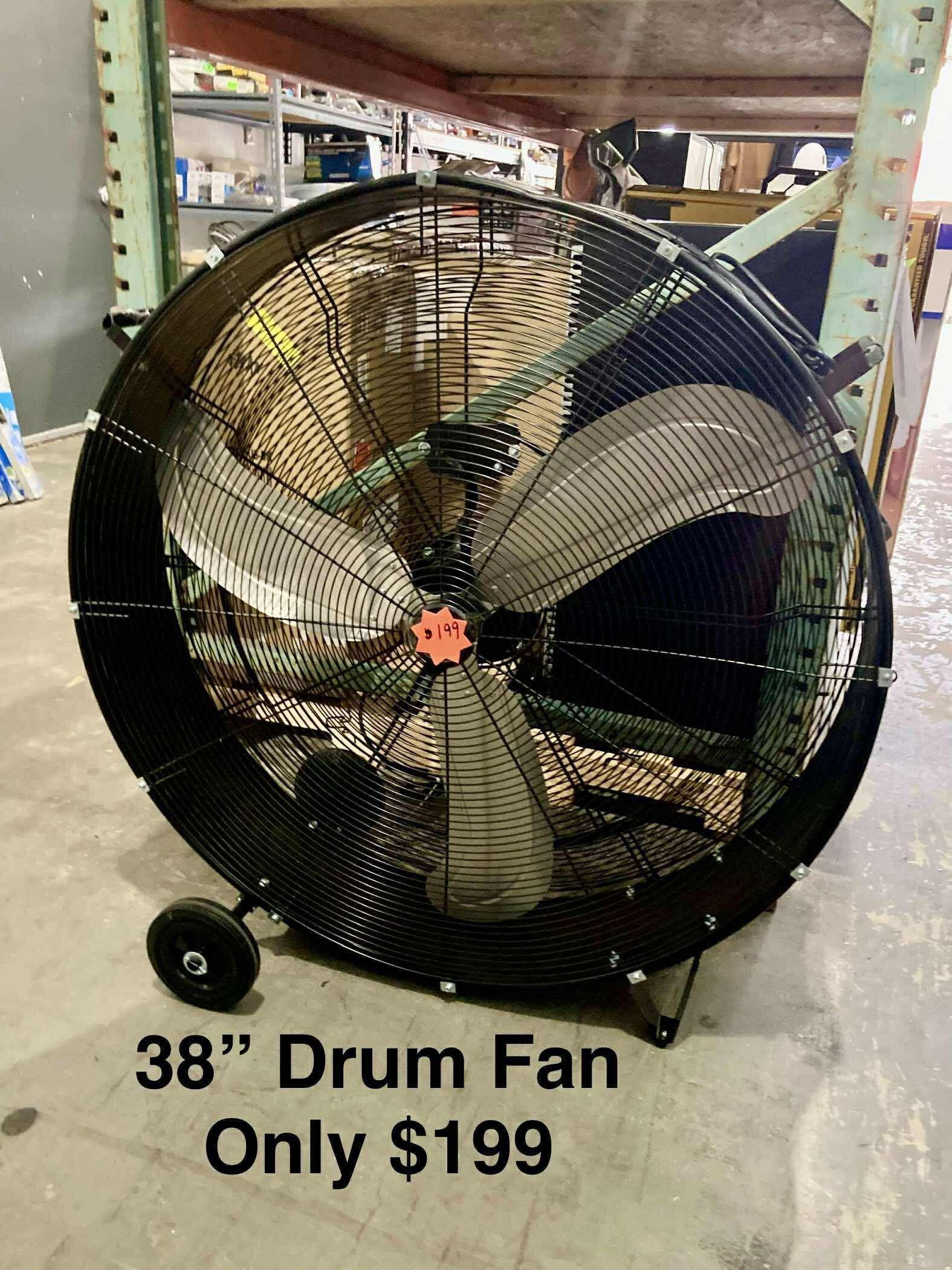 38in Drum Fan
