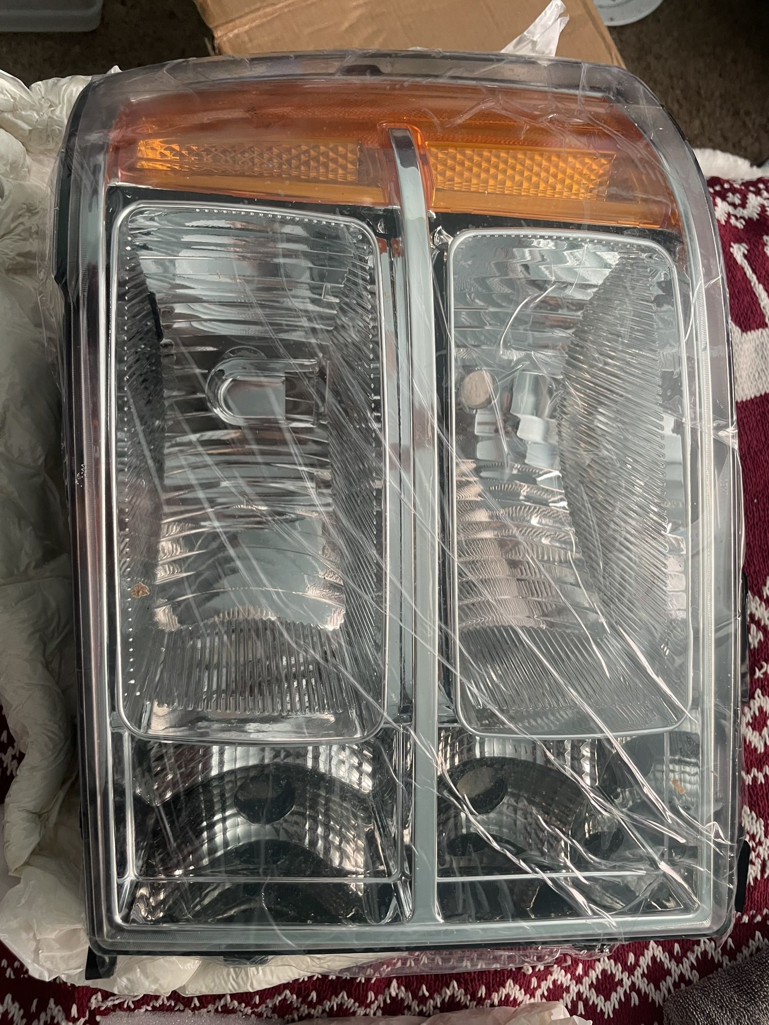 Pair Headlights For 2007-2013 GMC Sierra 