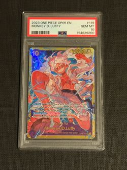 Monkey.D.Luffy OP05-119 PSA 10